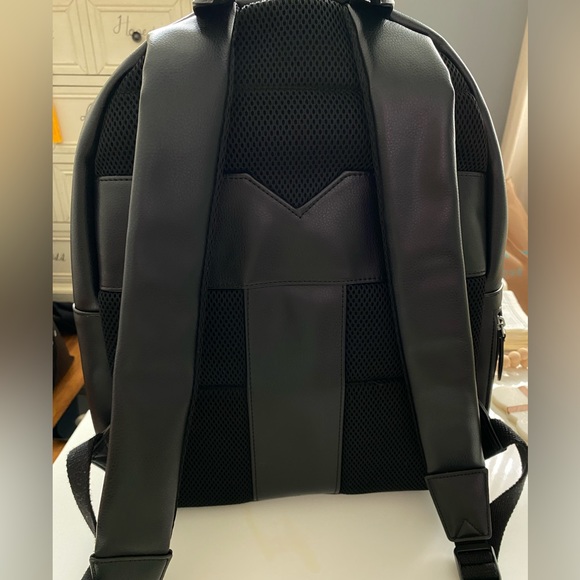 Ted Baker London Debossed Faux Leather Backpack - Picture 3 of 4